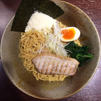 「カレー油そば＋チーズ」@しゅういち 恵比寿店の写真