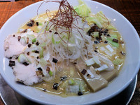 「コクまろ濃厚味噌鶏ソバ」@濃厚鶏ソバ 怪人二十面相の写真