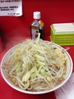 「小麺少なめニンニク」@ラーメン二郎 仙台店の写真