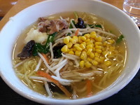 「野菜たっぷり塩ラーメン(600円)」@川口PAスナックコーナーの写真