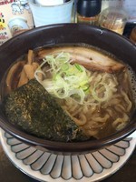 「男煮干しラーメン（二段の原点）大盛」@拉麺二段の写真