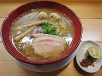 「限定 蟹だし鶏そば(750円)」@博多らーめん バリ龍の写真