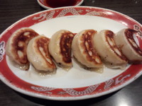 「焼餃子（５５０円）」@支那ソバ かづ屋 五反田店の写真