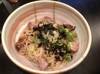 「和えそば（Ｍ）　800円」@麺場voyageの写真