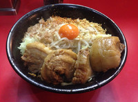 「まぜそば＋豚2枚増し」@麺屋 桐龍の写真