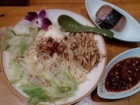 「フルルのピリ辛まぜSOBA スパムセット ￥950」@麺屋 Hulu-luの写真