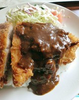 「カツカレーライス\1200」@ビストロ福昇亭の写真