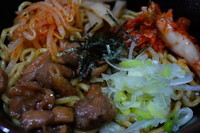 「辛浜そば（大盛り250g）」@油そば専門店 浜そば 本店の写真