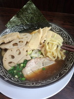 「汁　合わせ醤油730円＋たけのこ100円＋レンコン100円」@丸直の写真