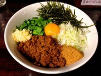 「台湾まぜ麺Z」@自家製麺ほうきぼし 神田店の写真