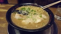 「Ｗスープラーメン」@無鉄砲 大阪店の写真