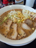 「ごま味噌チャーシュー麺619円（大盛同料金）」@幸楽苑 足立江北店の写真