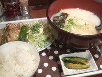 「焼肉スペシャルセット　￥850」@赤坂ラーメン 赤坂本店の写真