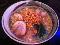 「辛い塩ラーメン　750円」@月の写真