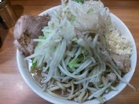 「小ラーメン　ニンニクアブラ　700円」@ラーメン二郎 八王子野猿街道店2の写真
