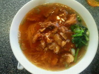 「牛スジ麺 880円」@中国料理 天辺の写真