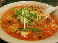 「スーラータンメン1029円が500円3/31まで」@百香亭 野田店の写真