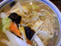 「タンメン」@手打らーめん 自慢亭の写真