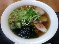 「しょう油ら~めん 500円」@見晴屋の写真