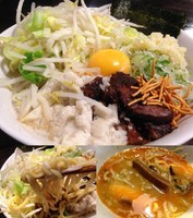 「【期間限定】背★油そば 800円」@らーめん こてつの写真
