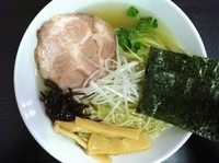 「鶏清湯塩ラーメン 700円」@へべれ家の写真