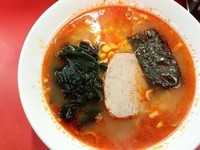 「辛口ラーメン」@ラーメンチェーン バンライの写真