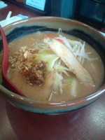 「北海道味噌　野菜ラーメン」@味噌屋庄助 仁戸名店の写真