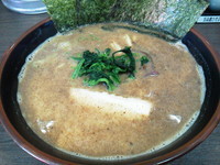 「塩ラーメン(黒)+ネギチャ丼セット」@麺屋 瑞龍の写真