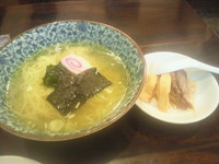 「支那そば（塩味）・・・700円」@支那そば 竹亭の写真