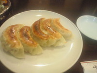 「餃子(600円)」@支那そば 竹亭の写真