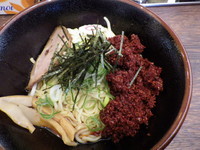 「地獄油そば・大盛」@油そば専門店 ぶらぶら 伊勢佐木町店の写真