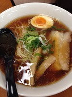 「和風魚介醤油ラーメン」@つけ麺 らーめん 春樹 西大島店の写真