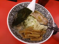 「煮干し中華そば＋味玉（＋替玉）」@中華そば 篝火の写真