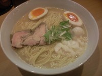 「鶏白湯そば大（及び食べログ味玉クーポン）及びごはん」@はぐれ雲の写真