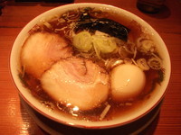 「中華そば+味付玉子」@井関屋の写真