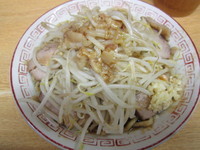 「小豚　汁なしソース　（ヤサイニンニクアブラ）」@ラーメン二郎 環七新代田店の写真