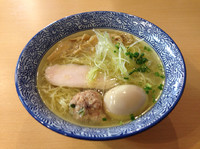 「味玉鶏塩そば 850円」@鶏そば 神樂の写真