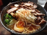 「味噌ラーメン　大盛　チﾔーシュー　９００円」@幻の中華そば加藤屋  四条にぼ次朗の写真