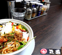 「ピザソバ（800円）」@丸直の写真