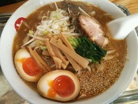 「【限定】味噌らーめん＋煮玉子 （140316）」@中華そば まるきの写真