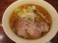 「ラーメン（６５０円）」@麺 一直の写真
