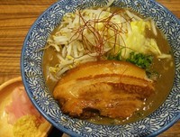 「【限定】煮干味噌らーめん （ミニ）（140317）」@ラーメン燈郎の写真