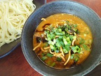 「数量限定/肉味噌つけめん￥900-」@拉麺工房 暁の写真