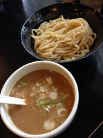 「鶏白湯つけ麺」@麺堂 稲葉の写真