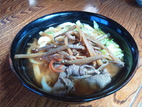 「肉きんぴらうどん」@彩花の写真