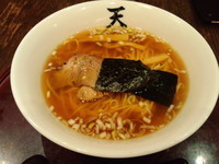 「天ラーメン850円」@東京ラーメン 天の写真