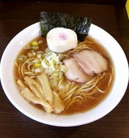 「焼き干し正油ラーメン　@500円　無くなり次第終了」@ラーメン木曜日の写真