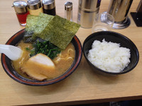 「下北沢セット (ラーメン、ライス大盛り) 560円」@せい家 下北沢店の写真