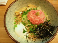 「国産ネギトロまぜそば大盛 880円」@まぜそば 凜々亭 郡山本店の写真