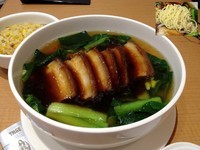 「カウヨ麺 ハーフチャーハンセット」@崎陽軒中華食堂 横浜ポルタ店の写真